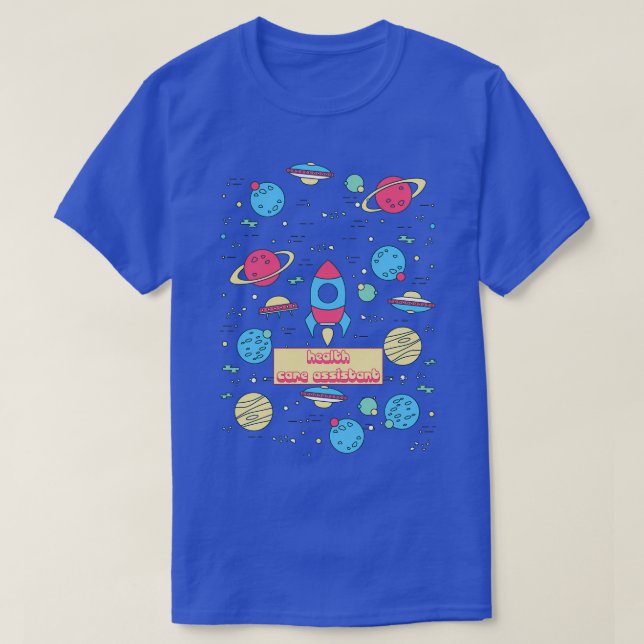T-SHIRT ASSISTANTE EN SOINS DE SANTÉ (Design devant)