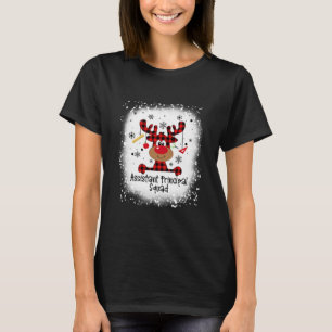 T-shirt Assistante principale Bleached Reindeer Drôle