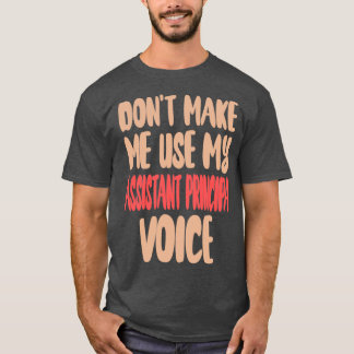T-shirt Assistante principale Funny Présent Idée ressemble