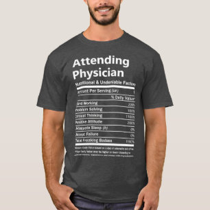 T-shirt Assister Au Médecin Nutritionnel Et Indéniable Fac
