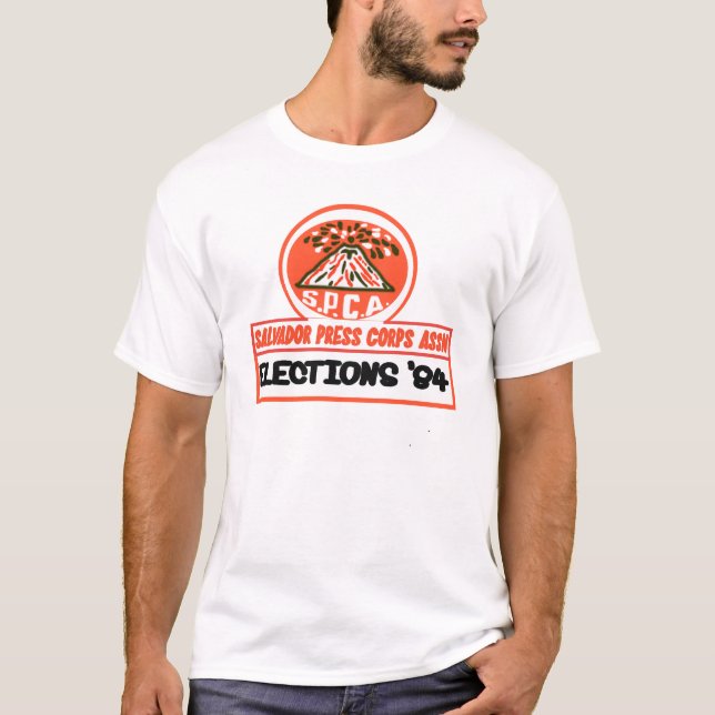 T-shirt Assn. 1984 de presse de Salvador (Devant)