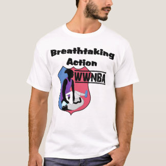 T-shirt Association nationale de basket-ball féminin WWNBA