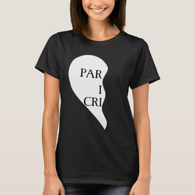 T-shirt Associé - dedans - chemise 1 de meilleur ami de (Devant)