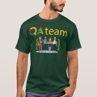 T-shirt Assurance qualité de l'équipe d'assurance qualité
