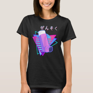 T-shirt Asthme Japonaise Style esthétique Vaporwave Rétro