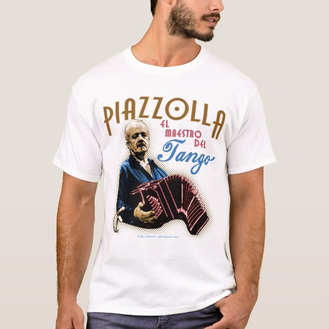 T-shirt Astor Piazzolla (Devant)