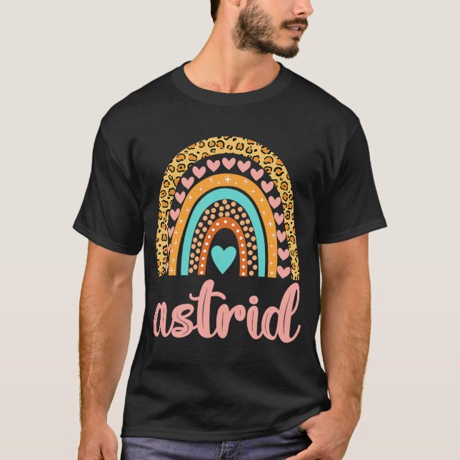 T-shirt Astrid Nom Astrid Anniversaire (Devant)