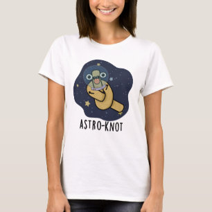 T-shirt Astro-nœud Blague drôle de jeu de mots d'astronaut