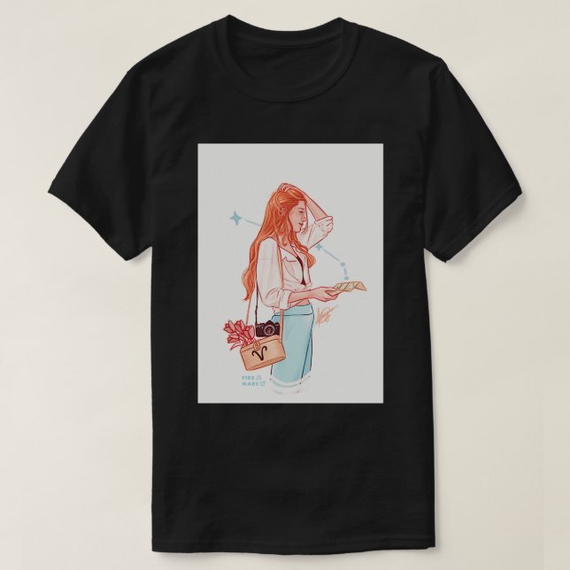 T-shirt Astrogirls ARIES (Design devant)