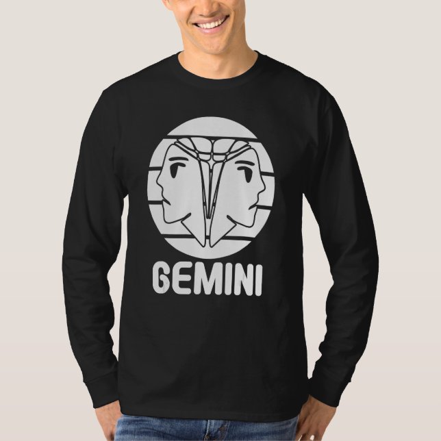 T-shirt Astrologie Gemini (Devant)