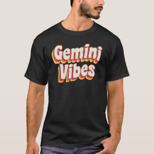 T-shirt Astrologie Rétro Peut Ou Juin Anniversaire Signe Z
