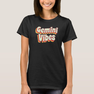 T-shirt Astrologie Rétro Peut Ou Juin Anniversaire Signe Z