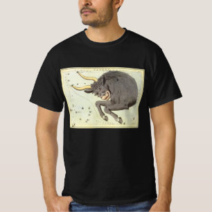 T-shirt Astrologie Vintage Zodiaque Taureau Constellation
