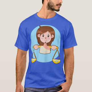 T-shirt astrologie Zodiac Horoscope pour femmes Li