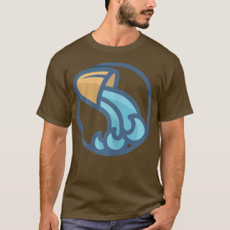 T-shirt Astrologie Zodiaque Aquarius pour femmes