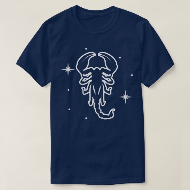 T-shirt Astrologie Zodiaque Scorpio pour femmes6 (Design devant)