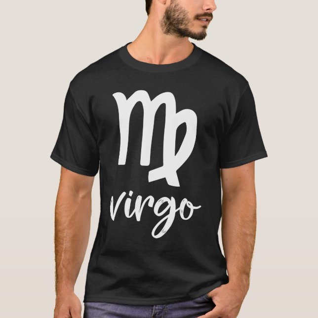 T-shirt Astrology Virgo Zodiac (Devant)