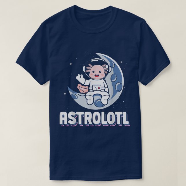 T-shirt Astrolotl Axolotl (Design devant)