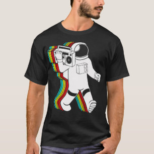 T-shirt Astronaut Avec Boombox Classic