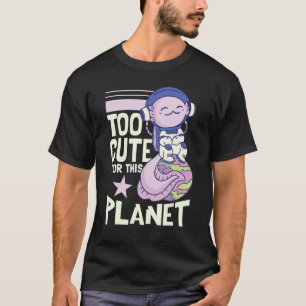 T-shirt Astronaut Axolotl