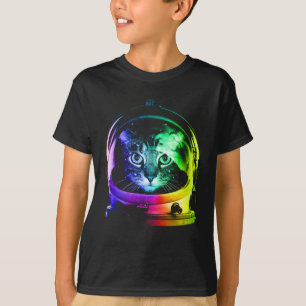 T-shirt Astronaut Cat Classic Amoureux des chats