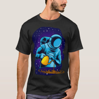 T-shirt Astronaut Coffee Barista 3