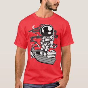 T-shirt Astronaut Fishman