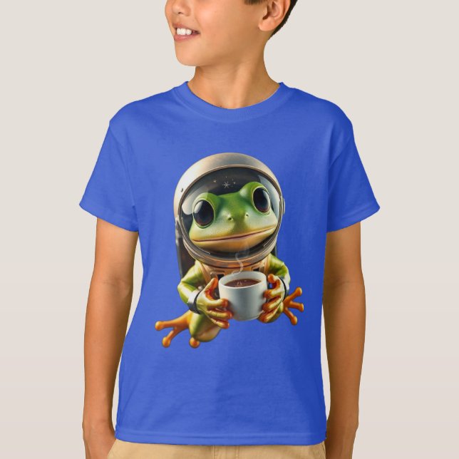 T-shirt Astronaut Frog (Devant)