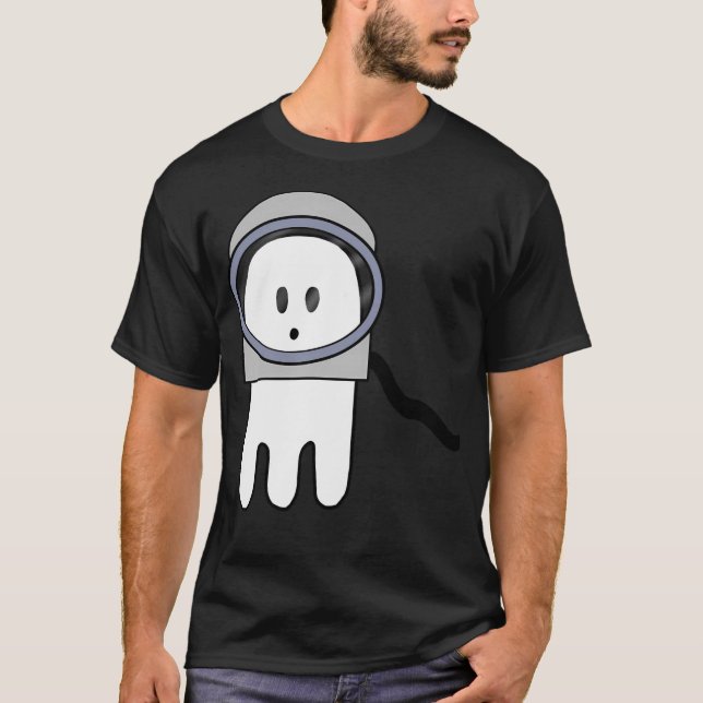T-shirt Astronaut Ghost (Devant)