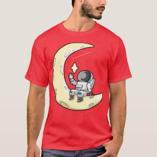 T-shirt Astronaut Moon