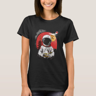 T-shirt Astronaut Ramen Space Astronaut Eating Ramen Pagod