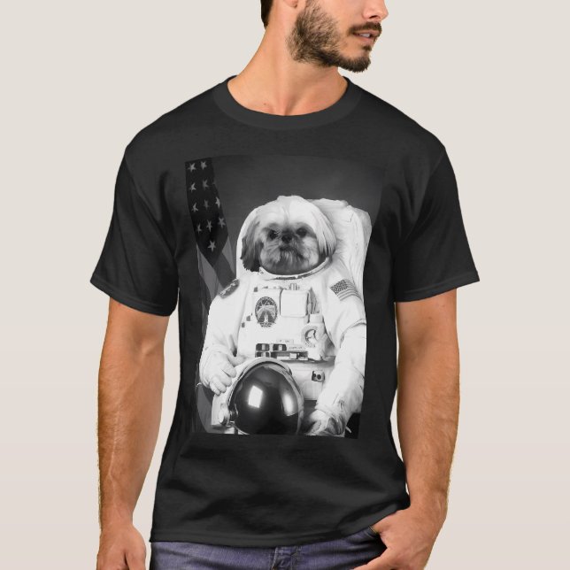 T-shirt Astronaut Shitsu (Devant)