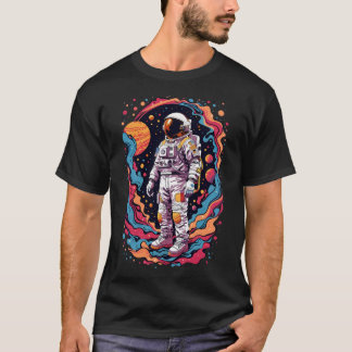 T-shirt Astronaut Space Adventure Design