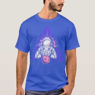T-shirt Astronaut Space Ship Rocket Planètes Moon Galay Un