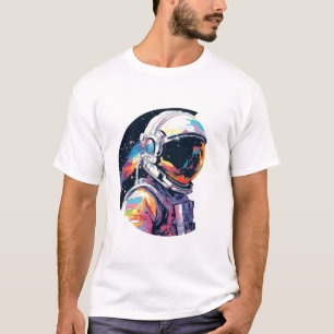 T-shirt Astronaut Spaceman World Space Discovery Adventure