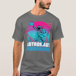 T-shirt Astronaut Vaporwave Rétro esthétique