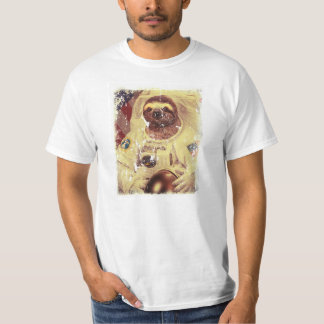 T-shirt Astronaute affligé de paresse de style