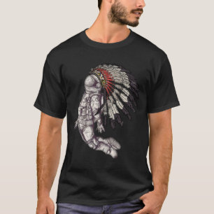T-shirt Astronaute amérindienne