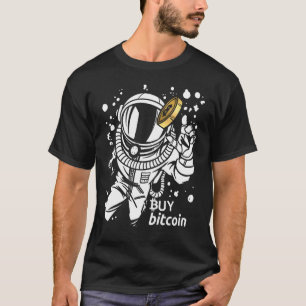 T-shirt Astronaute Attrape Bitcoin Acheter Bitcoin Cyber S