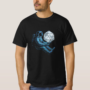 T-shirt Astronaute avec dés de Lune