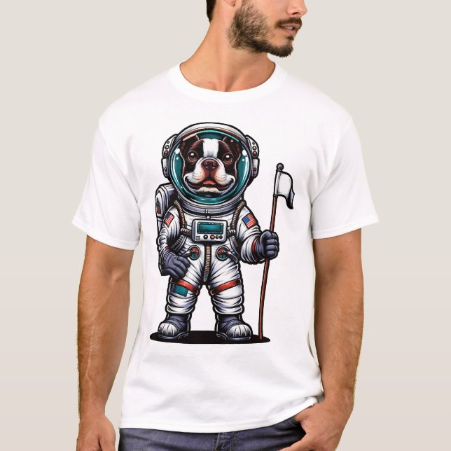 T-shirt Astronaute Bostie  (Devant)