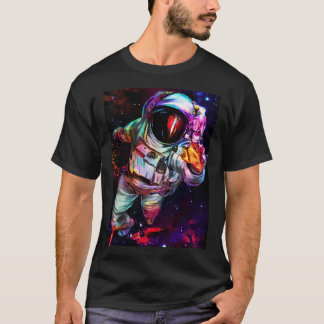 T-shirt Astronaute couleur profonde