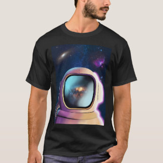 T-shirt Astronaute Dans L'Espace
