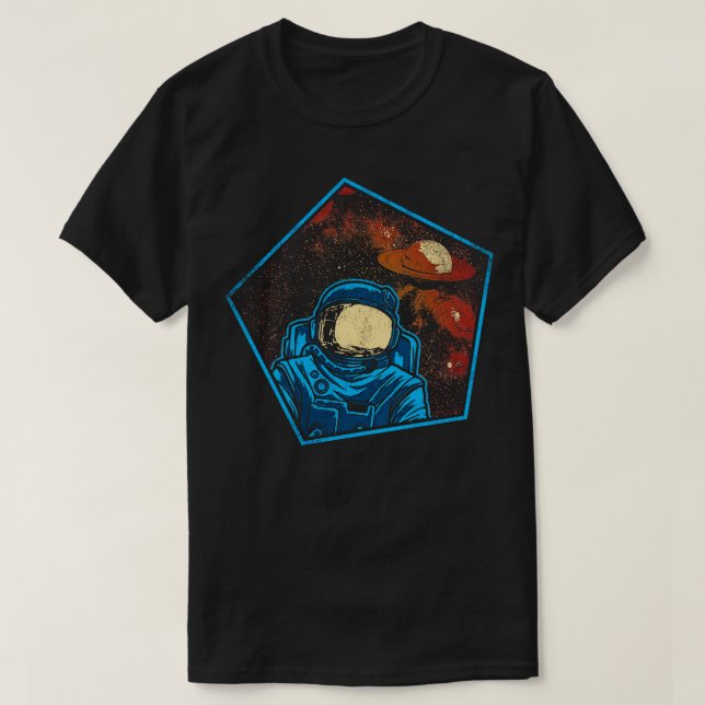 T-shirt Astronaute dans l'espace 4 (Design devant)
