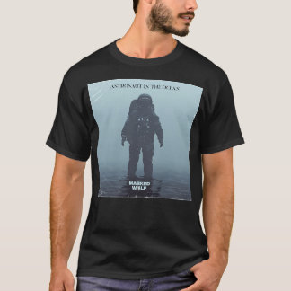 T-shirt Astronaute Dans L'Océan