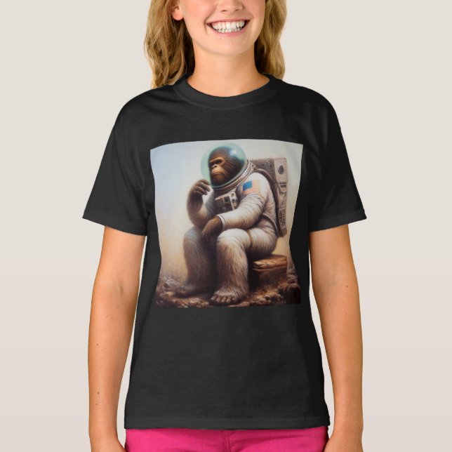 T-shirt Astronaute de Bigfoot (Devant)