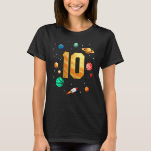 T-shirt Astronaute de l'espace extra-atmosphérique 10e ann