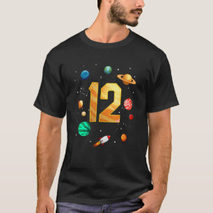 T-shirt Astronaute de l'espace extra-atmosphérique 12e ann