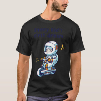 T-shirt Astronaute de rêve d'enfance