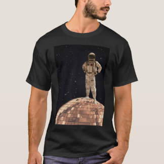 T-shirt Astronaute disco